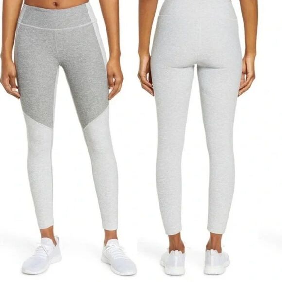 Outdoor Voices Gray White Two Tone 7/8 Leggings Size XS - Picture 1 of 11